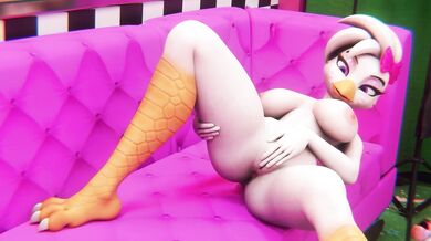 Masterbating With Skirt Elliot - A Glam Rock Chicks Pleasure