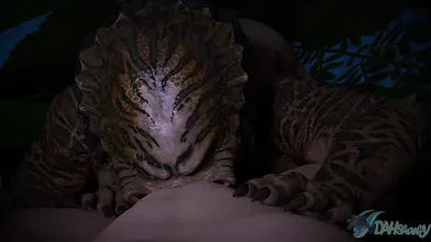 The Predator: Ultimate Blow Job Experience Or, alternatively: The Hunters Prey: A Journey Into the World of Deepthroating