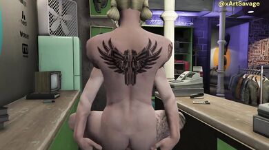 Claire, the seductive store clerk