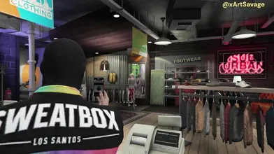 Claire, the seductive store clerk