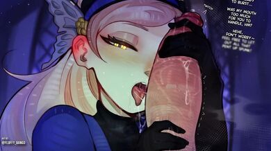 The Demons Lustful Obsession With The Skeletal Maiden - Lavenza [FluffyDango] [Cumskeleton]