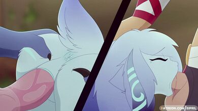 The Art of Counterplay: A Fetishistic Adventure with Ebony and Ivory