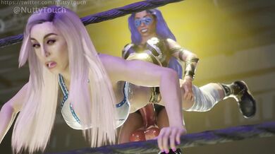 Raw Sexual Energy! A Futanari Queen Dominates Her Subjects in a Royal Rumble Nutty Touch Fuck Fest!