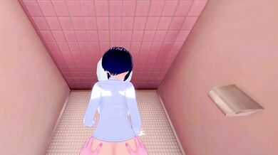 Aiko and Jiros First Time in the School Toilet