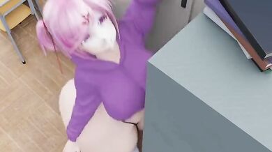 Erotic Encounter: Monika & Natsuki (Part 1)