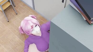 Erotic Encounter: Monika & Natsuki (Part 1)