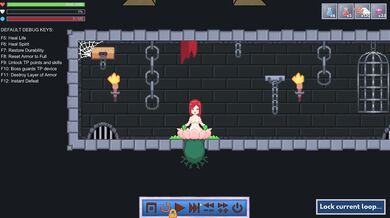 A sexy knight named Maya possesses mystical powers that drive her enemies wild with lust