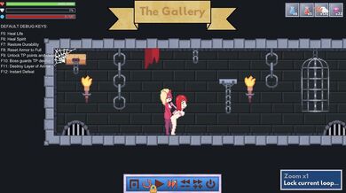 A sexy knight named Maya possesses mystical powers that drive her enemies wild with lust