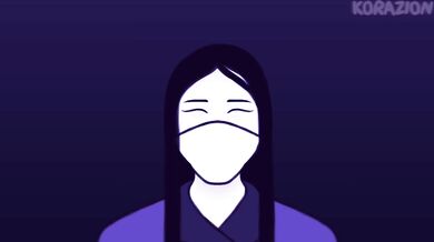 In the dark, you can see everything except your scissors