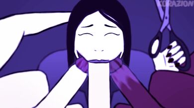 In the dark, you can see everything except your scissors