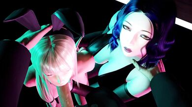 Licking Lyriels Elven Bunny: A Tale of Erotic Succubus Worship