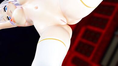 Hairy, Horny Tomboy Alya Takes Her Huge Dildo In The Ass!