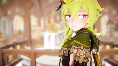 Watch this sexy milf dance and lay low in her bedroom while wearing a see-through collar with the word slut written on it (000MMD)