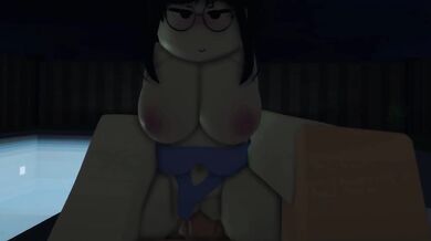 You wanna join me in the pool for some hot sex?