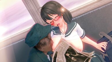 Watch as the innocent librarian gets blackmailed into having group sex with her patrons!