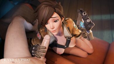 Thats a good start! However, I think we can do better How about this one? Overwatch Tracer Blows Away Your Dick in Prison