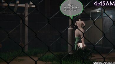 Born again slut gets her first time gang bang by chubby futa strangers on the street