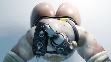 The adventures of Negi Bear continue as he gets behind the wheel and hits the road with Roadhog in a sexy hentai PORN video