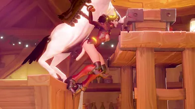 WARNING: This video contains graphic sexual content and is intended for adults only You are about to watch Mercy X Horse [voidcourt]