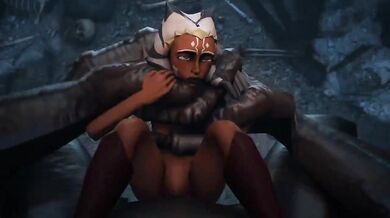 Ahsoka Tano raped by a rancor