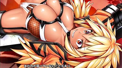 Watch the hot Taimanin Rpgx scene between Hinode Himari!