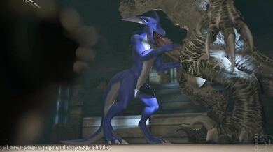 Deadly double claws in action