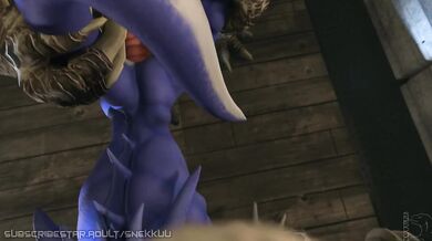 Deadly double claws in action