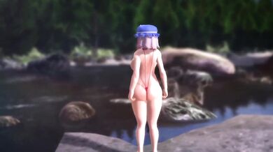 The Naked Body of Yuyuko (ENG)