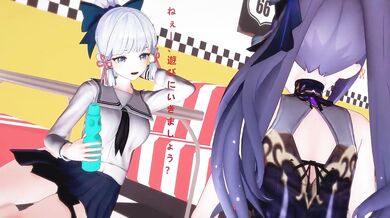 Sexy Keqing Plays Her Favorite Video Game