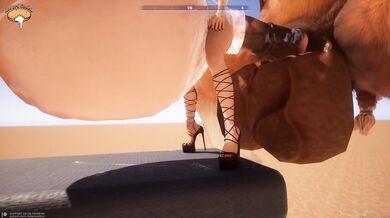 The Hulking Horseman Rides Into the Night and Breeds with a Dark Lass!