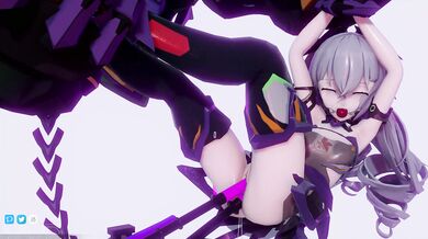 Mecha-Masturbation with Bronya - AKT