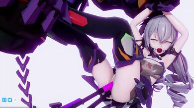 Mecha-Masturbation with Bronya - AKT