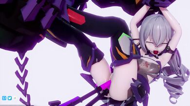 Mecha-Masturbation with Bronya - AKT