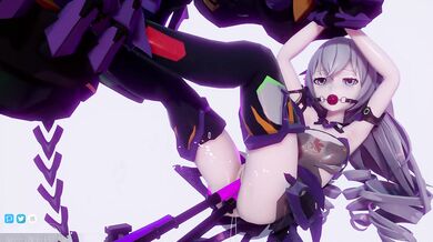 Mecha-Masturbation with Bronya - AKT