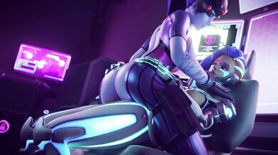 Watch Widowmaker get pleasure from Sombras sizzling hot love making in a darkish alleyway