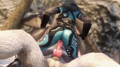 The Elder Scrolls V: Skyrim - A Werewolf Adventure with Sexy Mermaid Aquarea