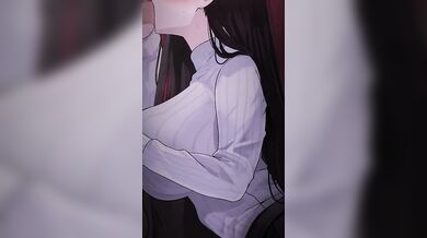 Asayuki101s hentai blowjob masterpiece: Tsukatsuki and Rio swapping saliva in the most erotic way possible