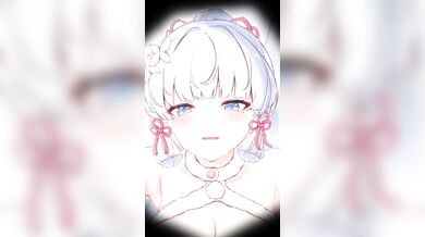 Ayaka Kamisato in a 4k hentai porn video with Yesui in high definition at 60 frames per second