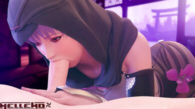 The hottest ninja of them all, serving a fellow shinobi in the bedroom!