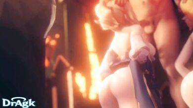 Jean and Barbara - BJ Group [Dragk] (Hentai Group Sex)