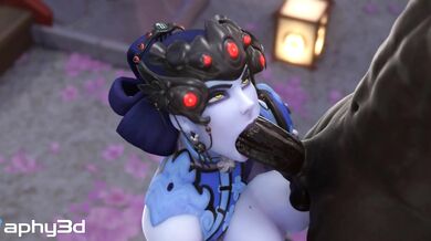 The Widow Maker: Sucking and Fucking a Black Cock in 3D!