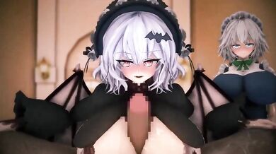 Milking the Maidens: Remilia Scarlet and her Busty Paizuri Adventure