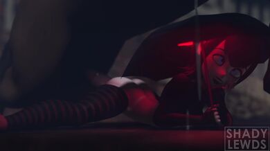 The naughty Mavis and her horse named Horsey are up to no good in this sexy Shady Lewds porn video!