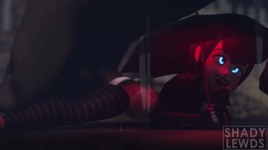 The naughty Mavis and her horse named Horsey are up to no good in this sexy Shady Lewds porn video!