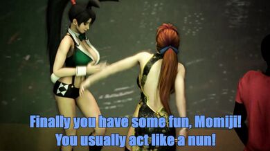 Momijis Party, where the leaves dont fall but the panties drop!