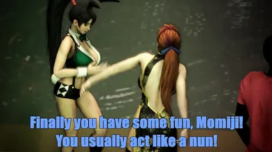 Momijis Party, where the leaves dont fall but the panties drop!
