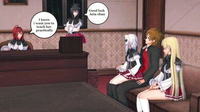 Teacher Asia-Chan Takes On Her Very First Student