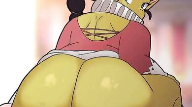 The Queen and Jazel take a seat on the divine wine stool, their bodies pressed together as they explore each others sweet nectar