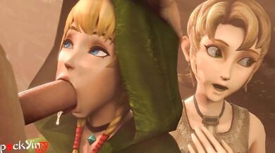 Link and Ilia (The Legend of Zelda) [PocketPuss]