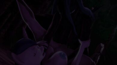 Transforming into a shining woman